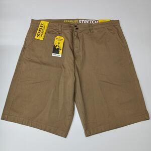 Stanley Work Shorts Men's 42 Khaki Casual Outdoors Stretch